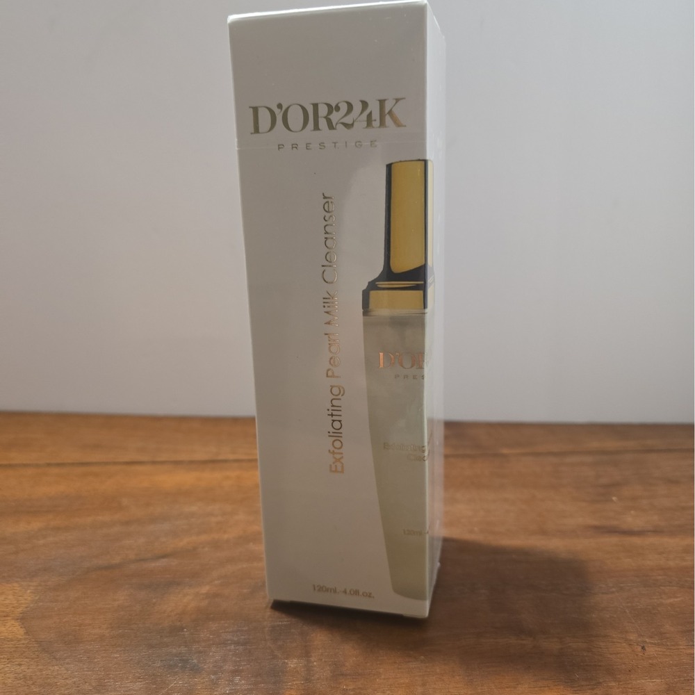 D'Or 24K Prestige Exfoliating Pearl Milk Cleanser  NIB